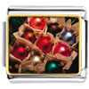  Christmas  Ornament Balls Photo Italian Charm