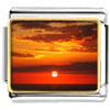 Sunset Over The Ocean Photo Italian Charm