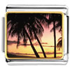 Palms Under  Tropical  Sunset Photo Italian Charm