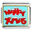 Happy Xmas Photo Italian Charm