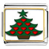 Red Heart Christmas Tree Photo Italian Charm