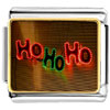 Ho Ho Ho Christmas Lights Photo Italian Charm
