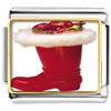 Christmas Ornament Boot Photo Italian Charm