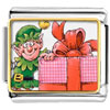 Santa Gift Helper Photo Italian Charm