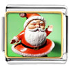 Waving Santa Claus Photo Italian Charm
