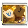 Hanukkah Holiday Dreidel Photo Italian Charm