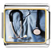 Heart Stethoscope Photo Italian Charm