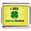 I See Green People Photo Italian Charm