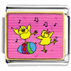 Easter Birds Singing Photo Italian Charm