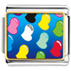 Colorful Hearts Photo  Italian  Charm