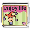 Enjoy Life Joker Charm Photo Italian Charm