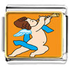 Baby  Angel  Trumpeting Photo Italian Charm
