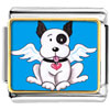 Black And White Dog From Heaven Photo Italian Charm