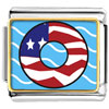 American Flag Donut Photo Italian Charm