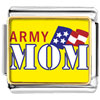 American Army Mom Photo Italian Charm