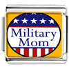 American Military  Mom  Photo Italian Charm