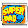 Super Dad Photo Italian Charm
