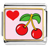Heart Cherries Photo Italian Charm