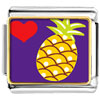 Heart  Pineapple  Photo Italian Charm
