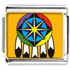 Native American Feather Hat Photo Italian Charm