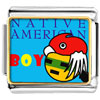 Native American  Boy  Photo Italian Charm