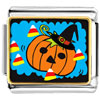 Pumpkin Candy Corn Photo Italian Charm