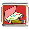 Alphabet Book Photo Italian Charm