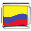 Colombia Flag Photo Italian Charm