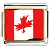 Canada Flag Photo Italian Charm