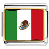 Mexico Flag Photo Italian Charm