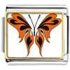 Orange And Black Butterfly Photo Italian Charm
