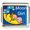 Moon Girl Photo Italian Charm