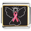 Angel Of Hope Pink Ribbon Photo Italian Charm