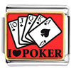 I Love Poker Photo Italian Charm