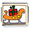 Christmas Sled  Photo   Italian   Charm 