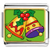Yellow Christmas Bells Photo Italian Charm