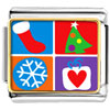 Various  Christmas  Decorations Photo Italian Charm