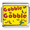 Gobble Gobble  Thanksgiving  Turkey Photo Italian Charm