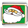 Happy Christmas Santa Claus Photo Italian Charm