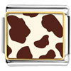 Brown Cow Skin Photo Italian Charm