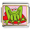 Lovable Frog Photo Italian Charm