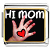 Baby Giving Heart To Mom Photo Italian Charm