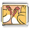 Three  French  Hens Photo Storybook Italian Charm
