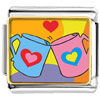  Valentine   Heart  Mugs Photo Italian Charm