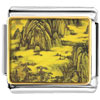 Don Yuan Mountain Hall Painting Photo Italian Charm