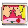 Couple Kissing In  Love  Photo  Italian  Charm