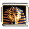 Gold Plated Egyptian Mummy Tutankhamen Photo Italian Charm