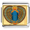 Gold Plated Egyptian Khepri Photo Italian Charm