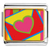 Gold Plated Valentine's  Day  Heart Envelope Photo Italian  ... 