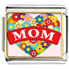 Gold Plated  Mother's  Day Theme Photo Italian Charm With A  ... 